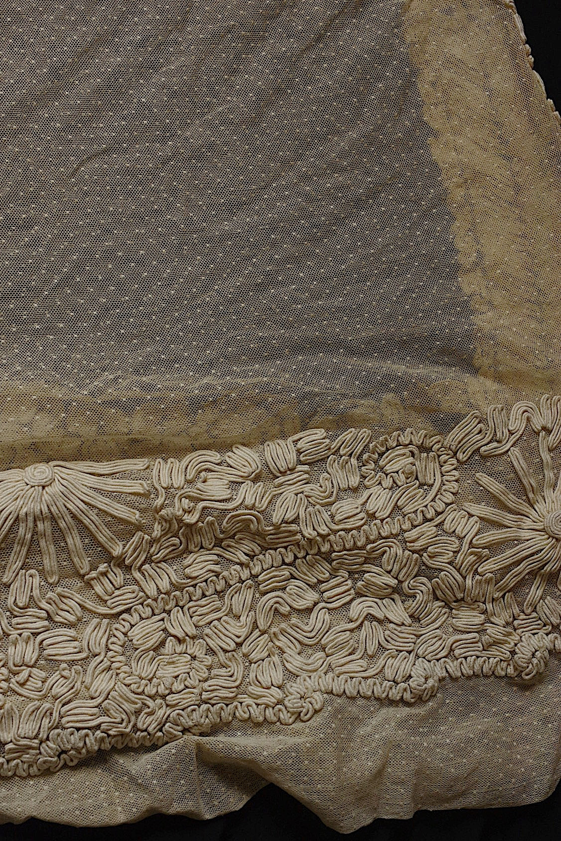 dentelle antique アンティークレース ドレス 制作用 素材 .FR a l'epoque