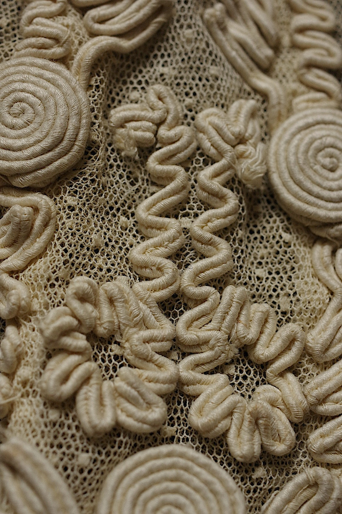 dentelle antique アンティークレース ドレス 制作用 素材 .FR a l'epoque