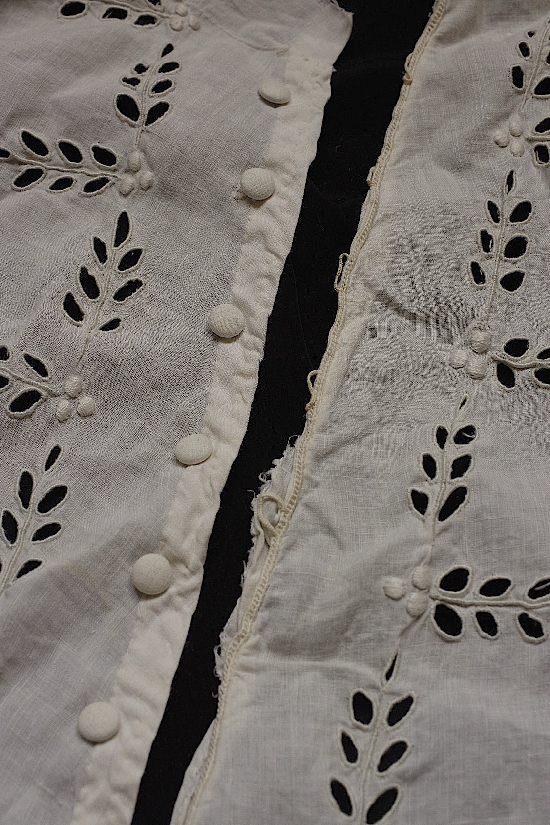 dentelle antique アンティークレース スカート 制作用 素材 .FR a l'epoque