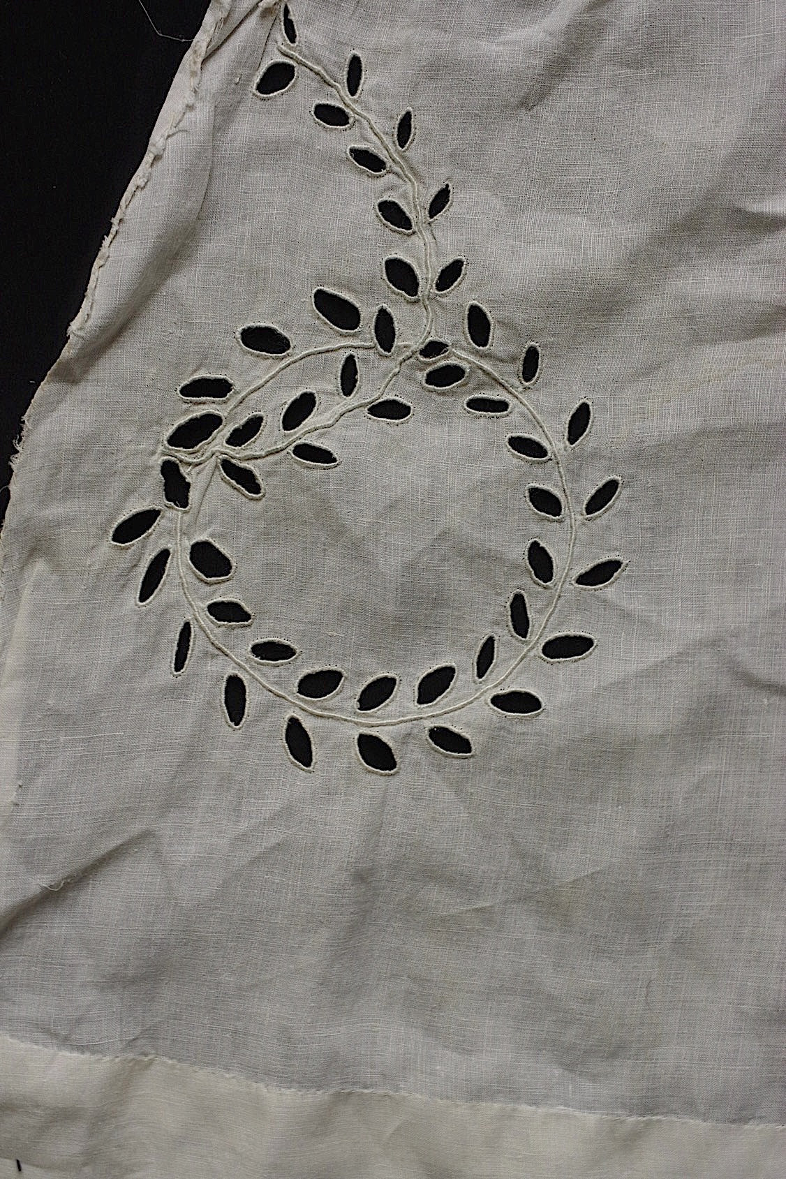 dentelle antique アンティークレース スカート 制作用 素材 .FR a l'epoque