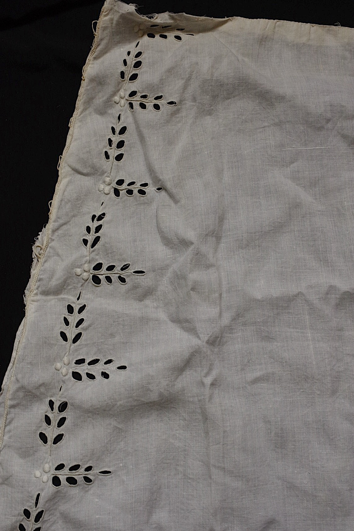 dentelle antique アンティークレース スカート 制作用 素材 .FR a l'epoque