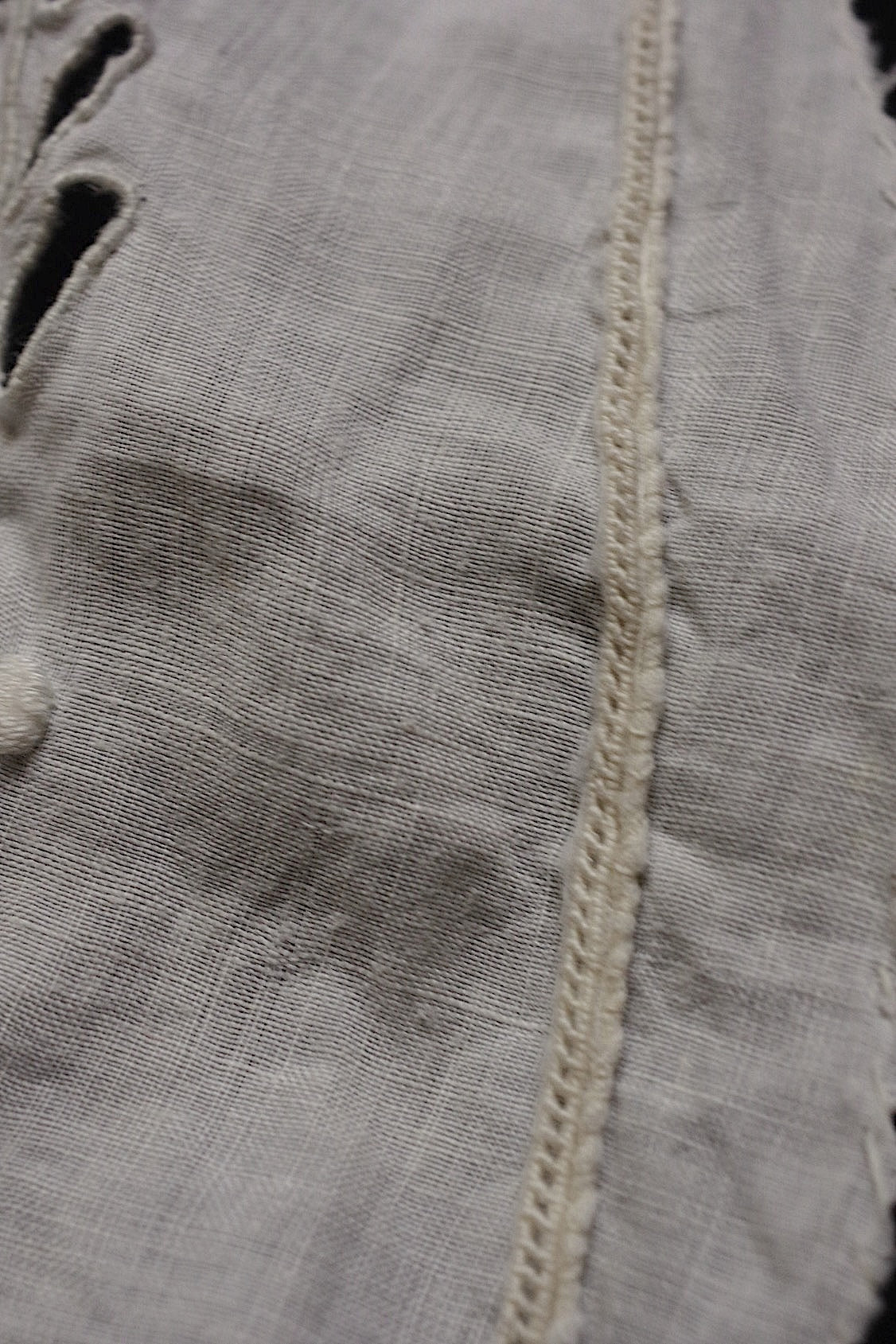 dentelle antique アンティークレース スカート 制作用 素材 .FR a l'epoque