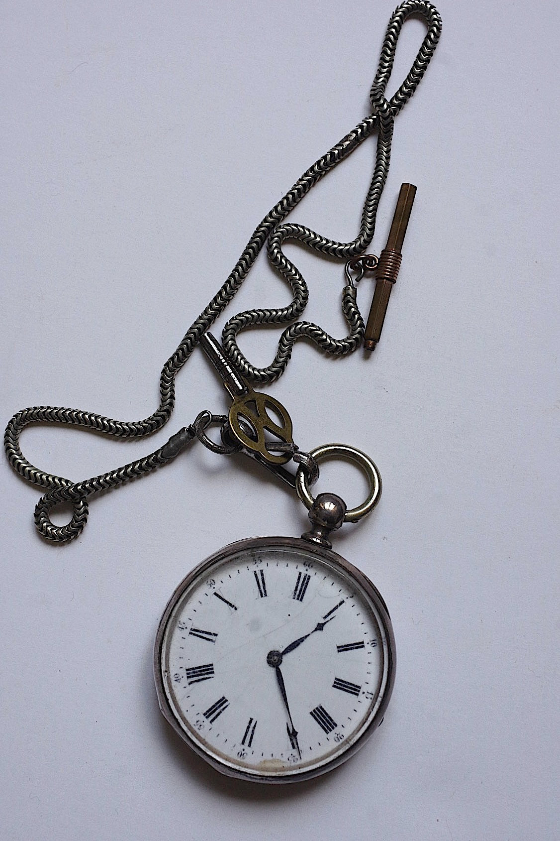 montre de poche antiqueアンティーク懐中時計 .FR a l'epoque