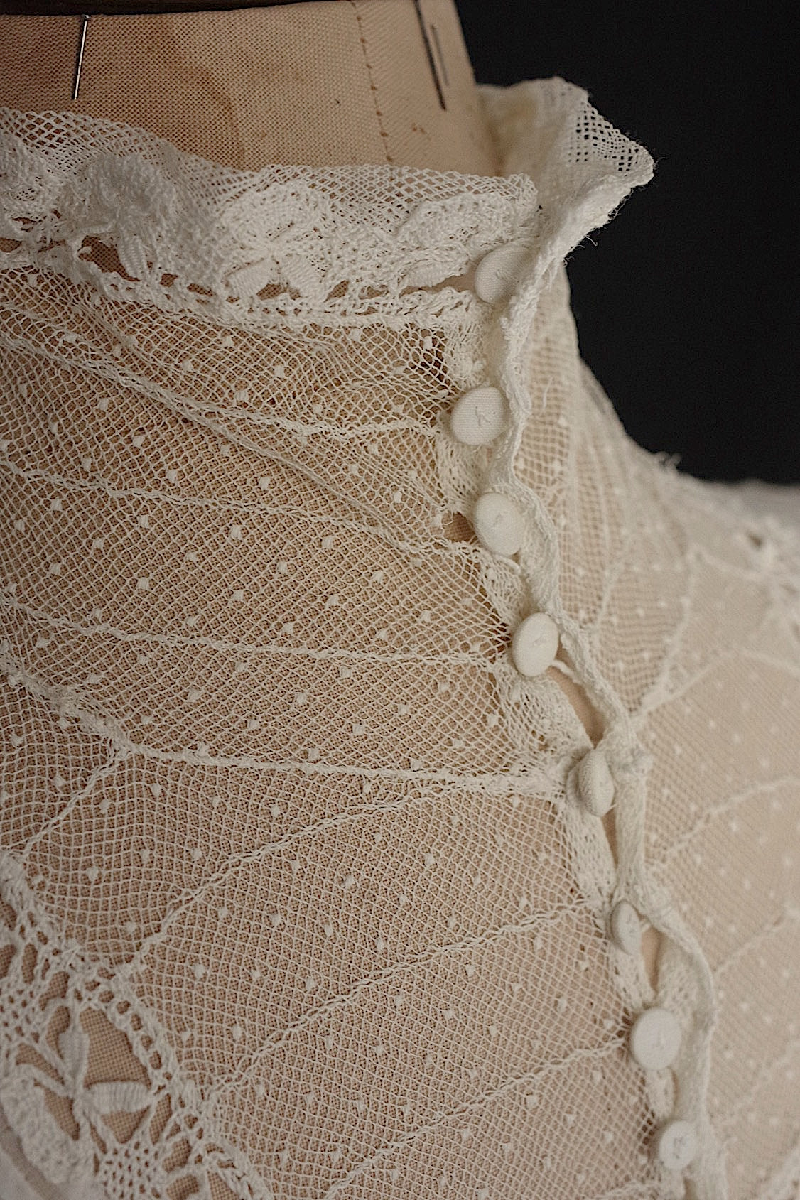 アンティークレースドレス vêtement antique レースドレス .FR a l'epoque