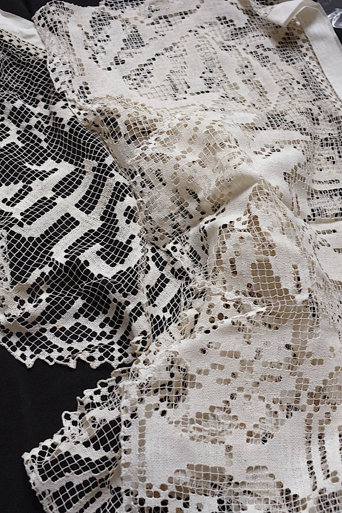 アンティークレース dentelle antique フィレレース 教会2 .FR a l'epoque