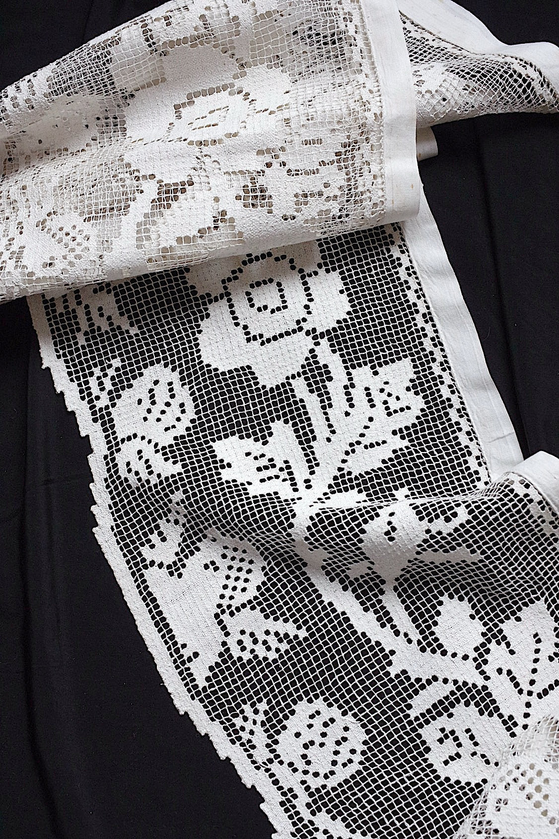 アンティークレース dentelle antique フィレレース 教会3 .FR a l'epoque