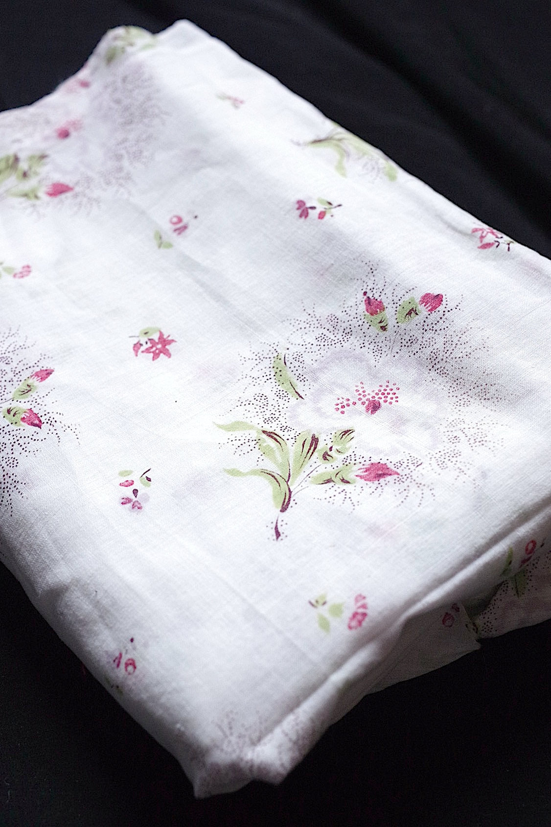 アンティーク生地 antique tissu アンティーク小花がら生地 .FR a l'epoque