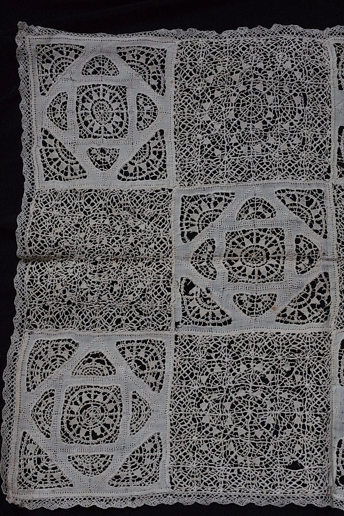 アンティークレース dentelle antique フィレレース 3 .FR a l'epoque