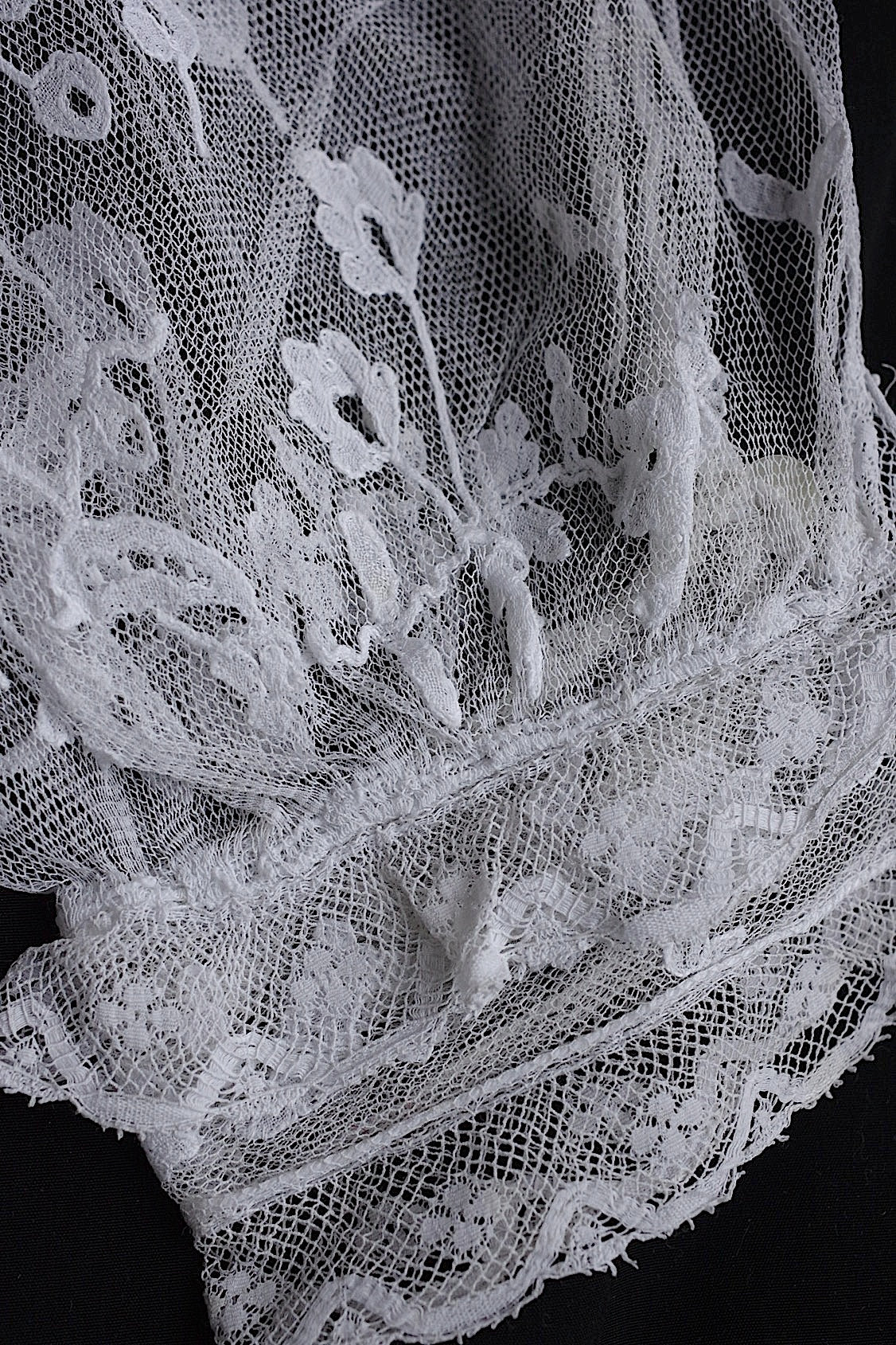 アンティークレース antique dentelle アンティークレース 袖2 .FR a l'epoque