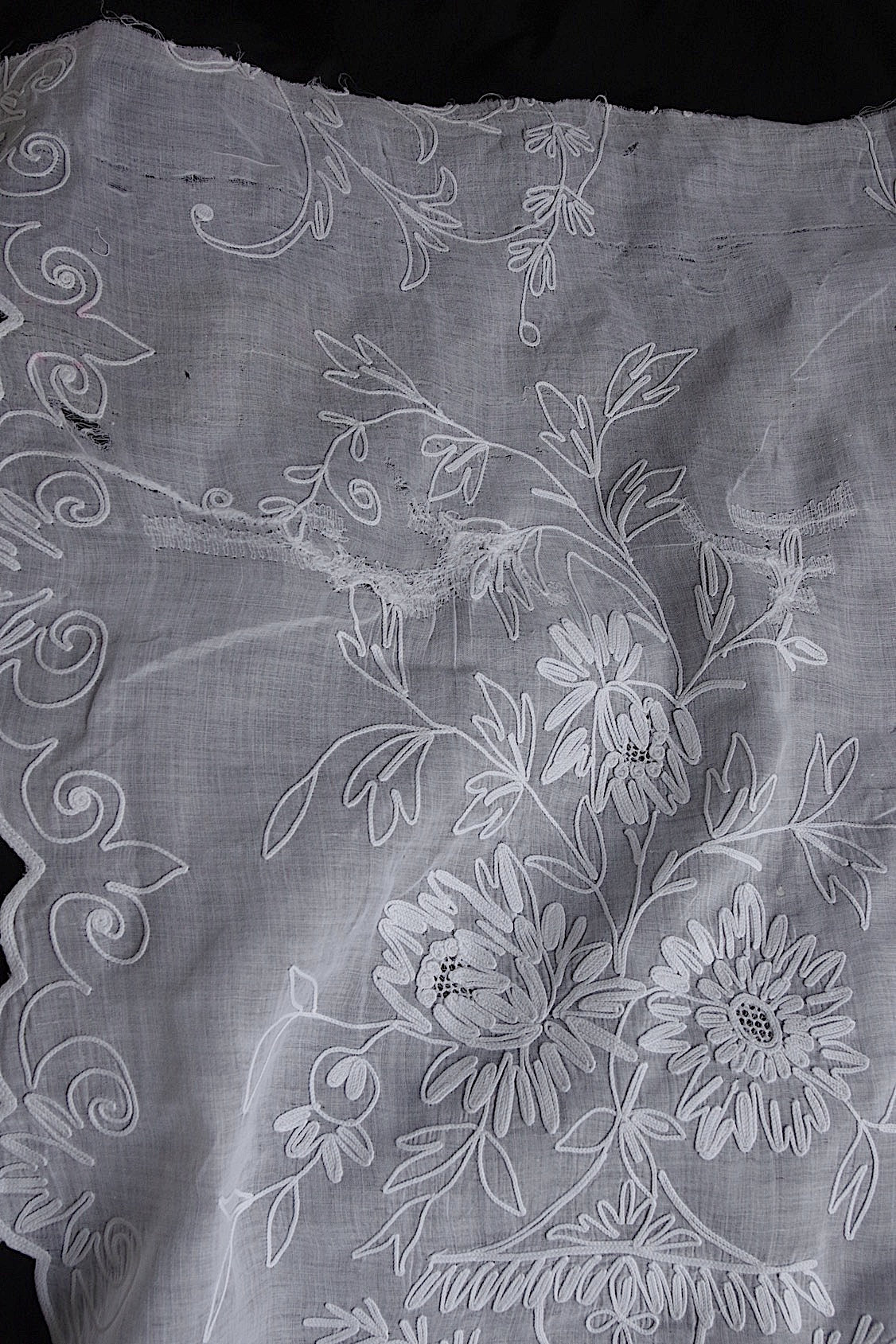 アンティークカーテン antique linge de maison アンティークカーテン3 .FR a l'epoque