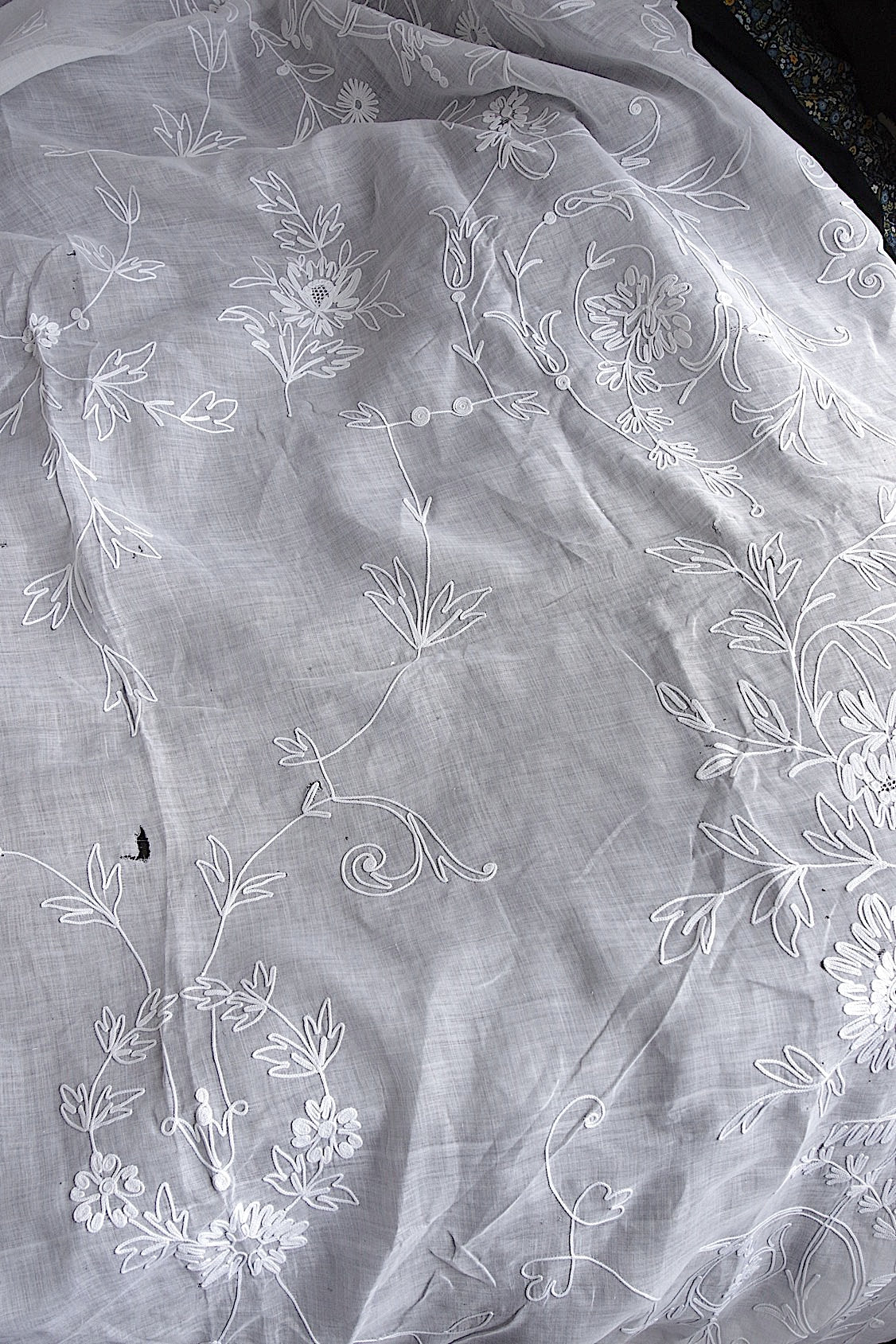 アンティークカーテン antique linge de maison アンティークカーテン3 .FR a l'epoque