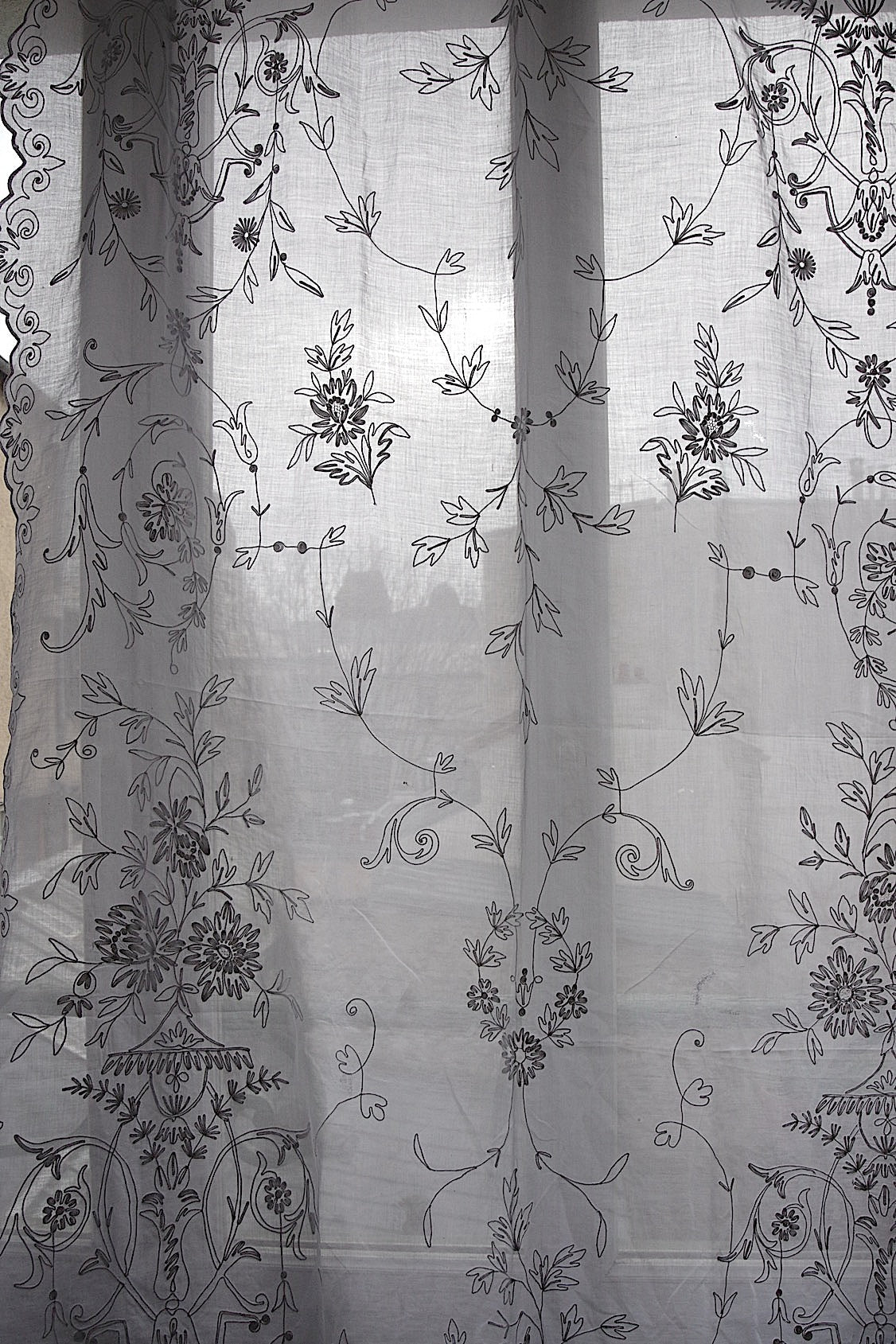 アンティークカーテン antique linge de maison アンティークカーテン3 .FR a l'epoque