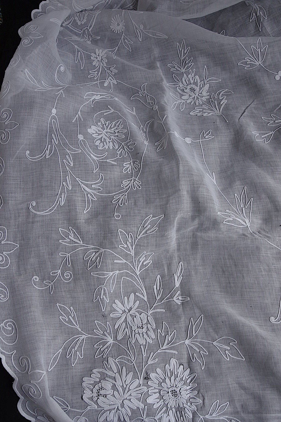 アンティークカーテン antique linge de maison アンティークカーテン3 .FR a l'epoque