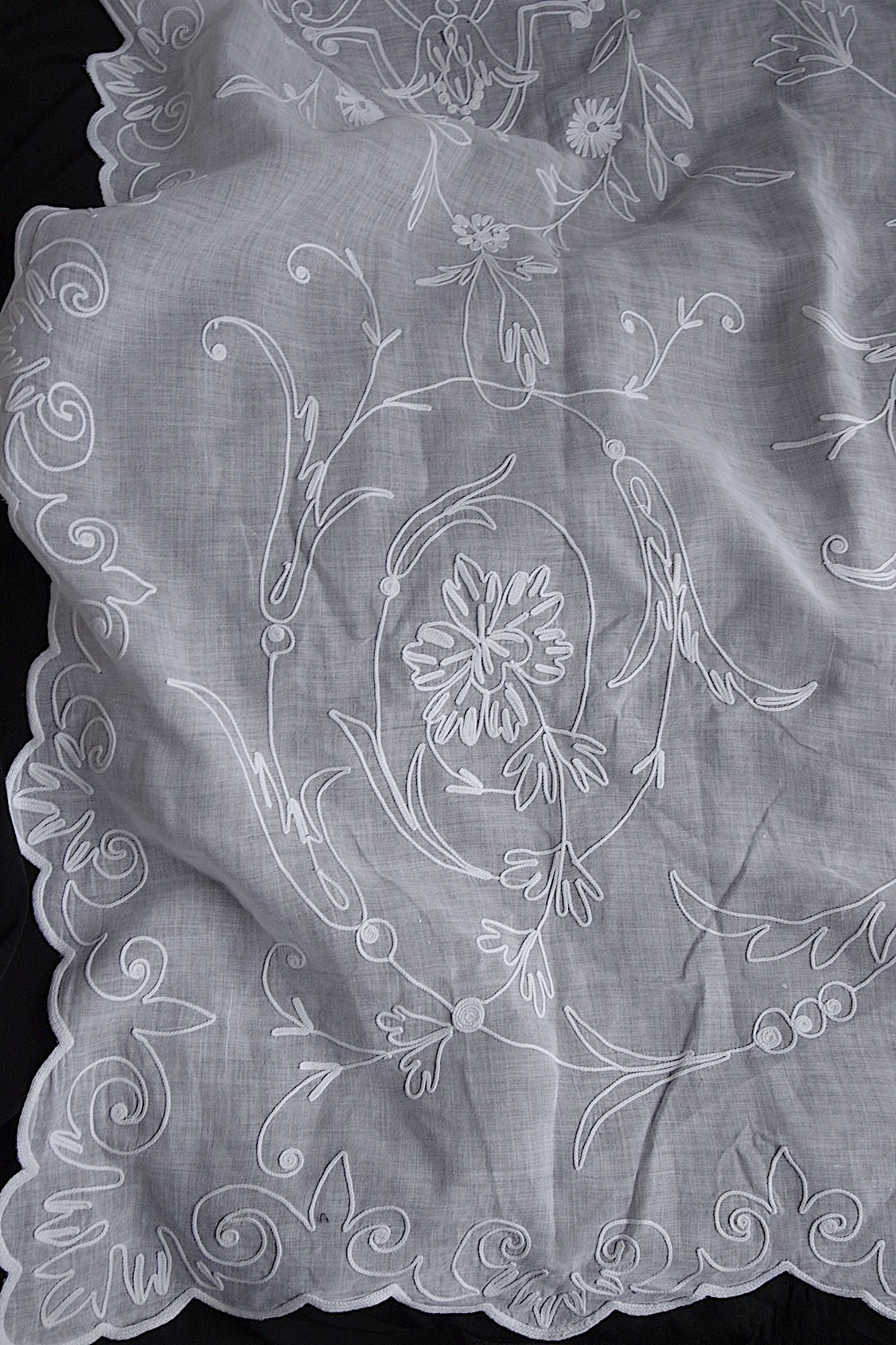 アンティークカーテン antique linge de maison アンティークカーテン3 .FR a l'epoque