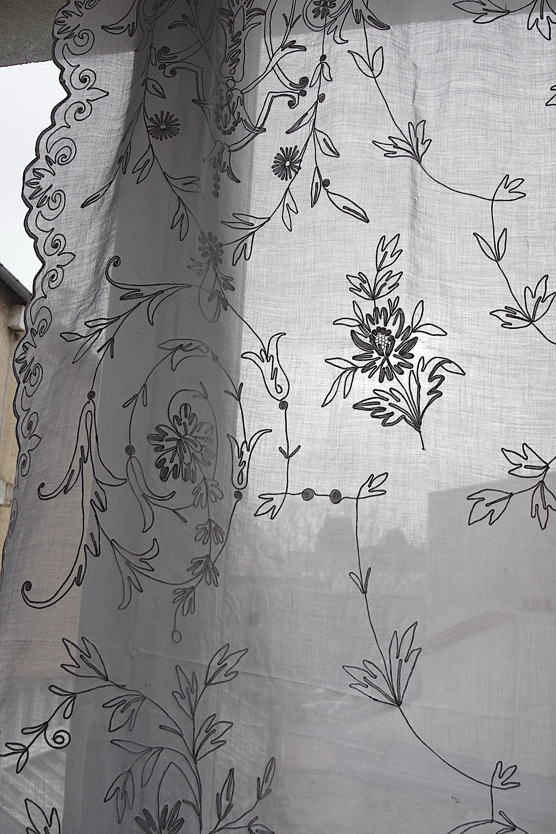 アンティークカーテン antique linge de maison アンティークカーテン3 .FR a l'epoque