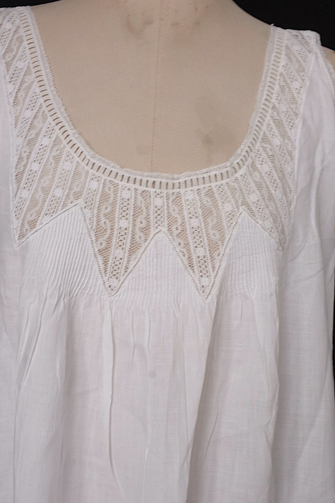 アンティーク古着 vêtement  アンティークレースワンピース .FR a l'epoque