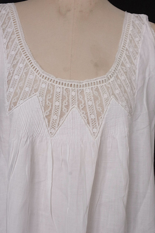 アンティーク古着 vêtement アンティークレースワンピース .FR a l'epoque