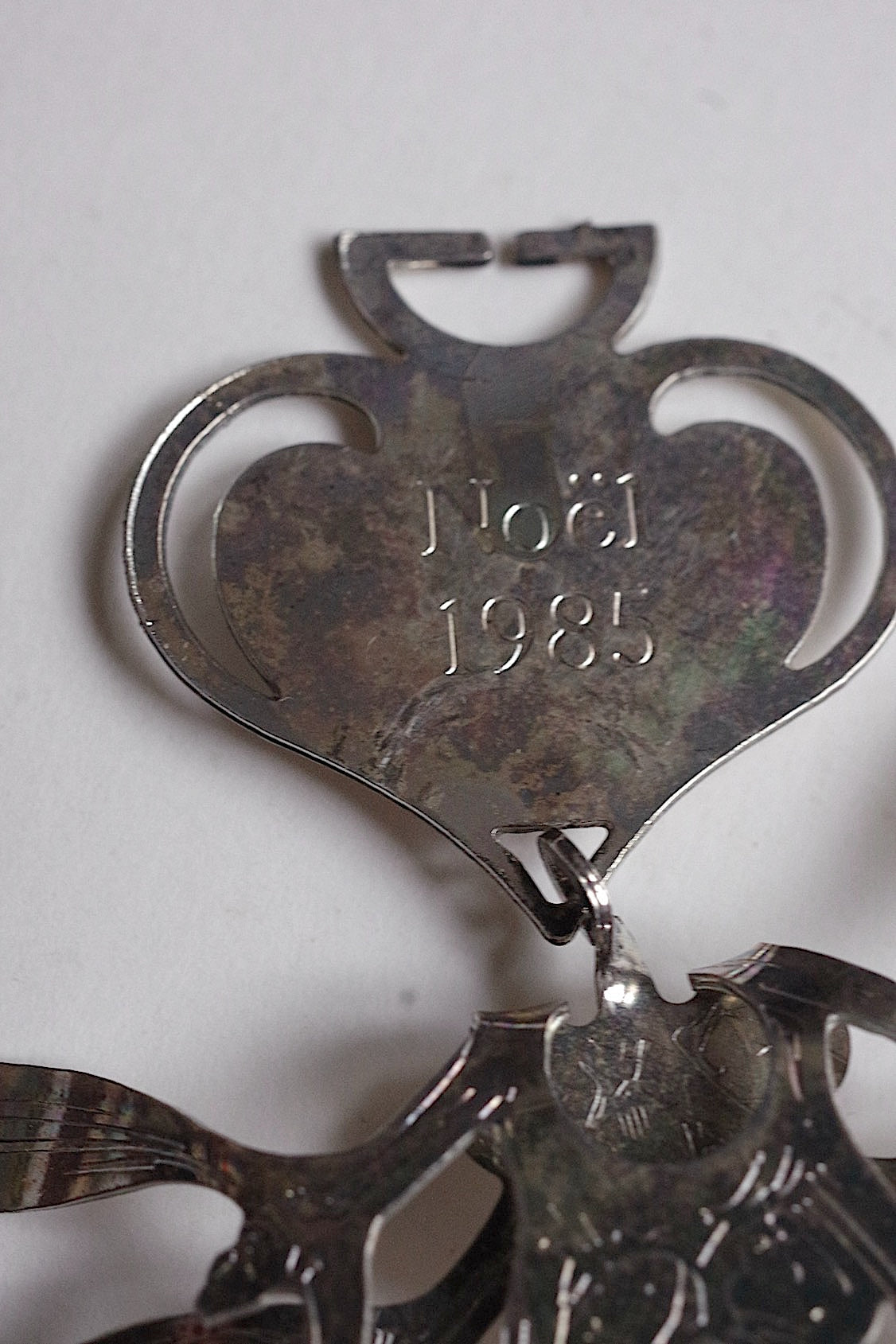 ヴィンテージオブジェ vintage Christofle ノエルオーナメント .FR a l'epoque