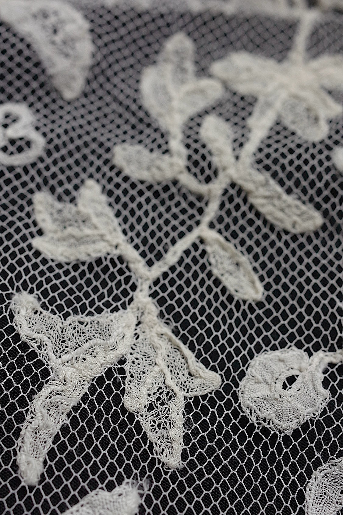 アンティークレース dentelle antique アンティークレース  ハンカチ .FR a l'epoque