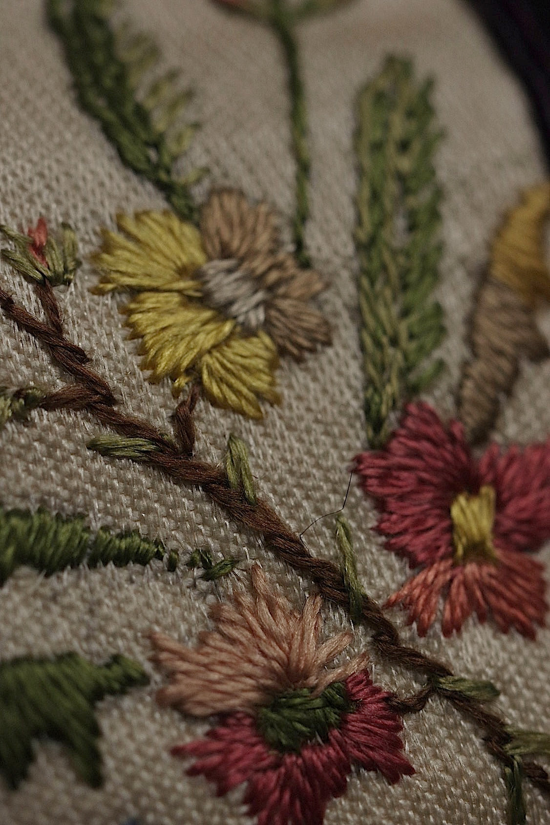 アンティーク刺繍 ruban antique アンティーク刺繍襟 ベルト .FR a l'epoque