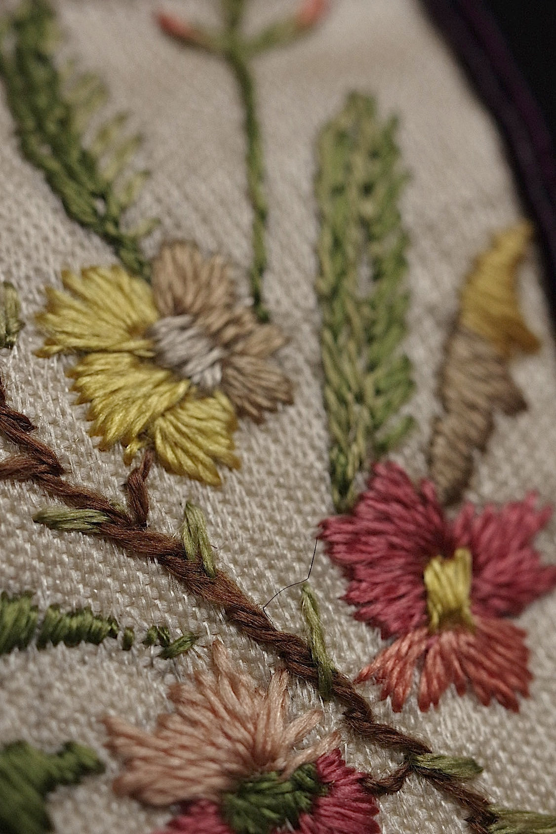 アンティーク刺繍 ruban antique アンティーク刺繍襟 ベルト .FR a l'epoque