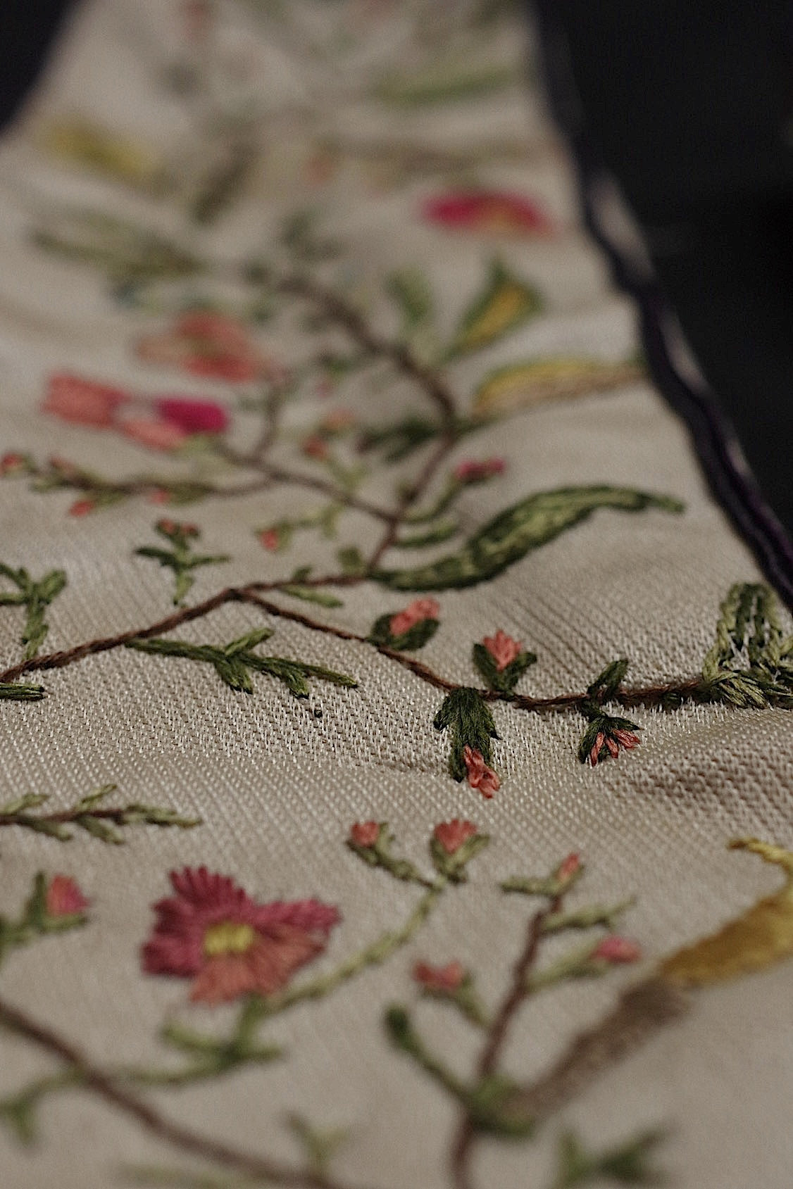 アンティーク刺繍 ruban antique アンティーク刺繍襟 ベルト .FR a l'epoque