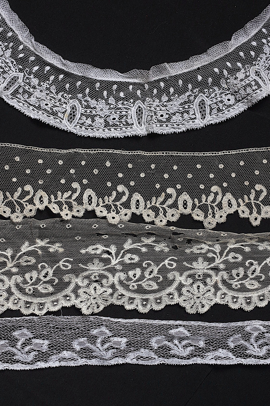 アンティークレース dentelle antique アンティーク 4種 .FR a l'epoque