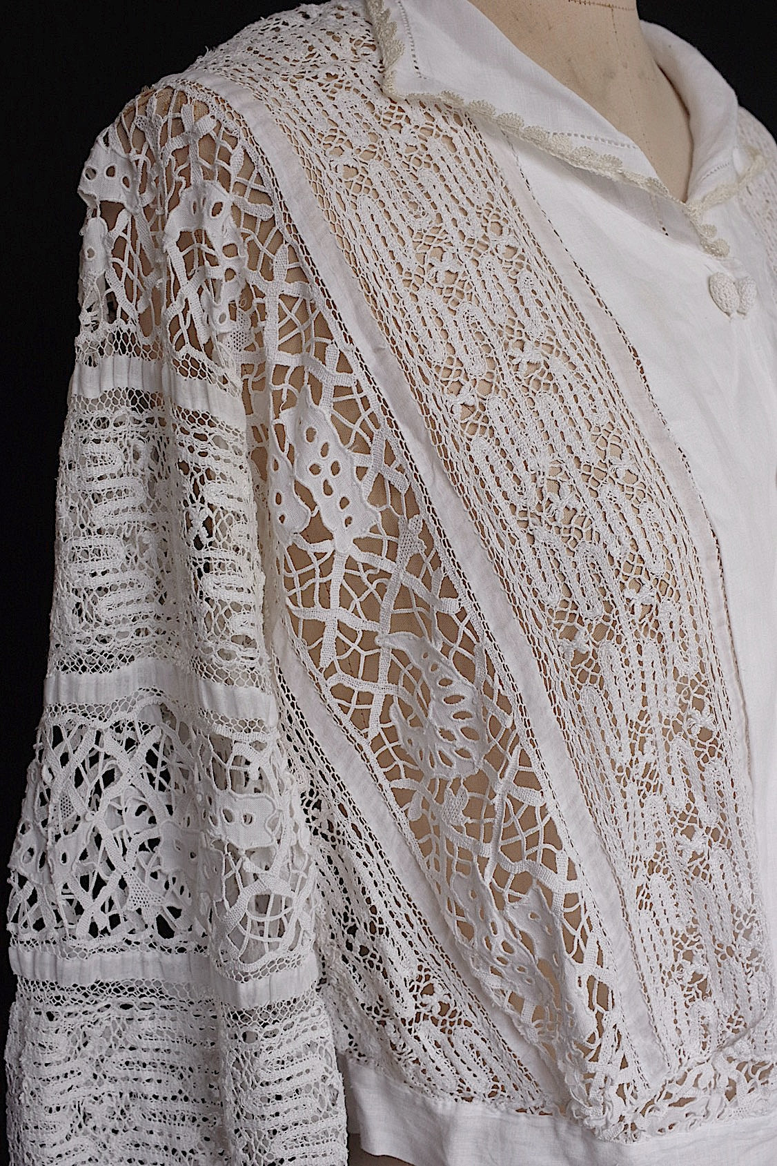 アンティークブラウス vêtement antique アンティークレースブラウス .FR a l'epoque