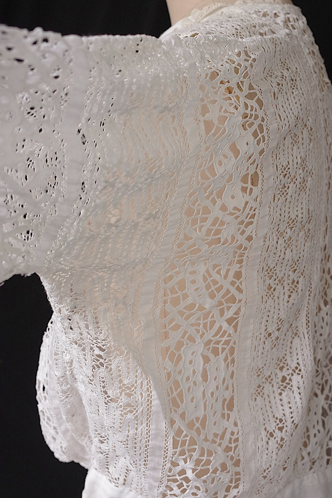 アンティークブラウス vêtement antique アンティークレースブラウス .FR a l'epoque