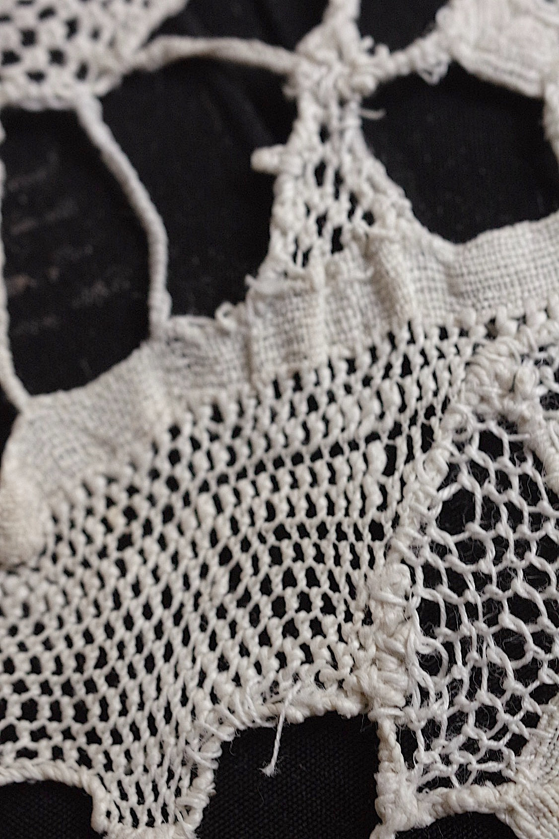 アンティークレース dentelle antique アンティークレース フレミッシュ480cm .FR a l'epoque