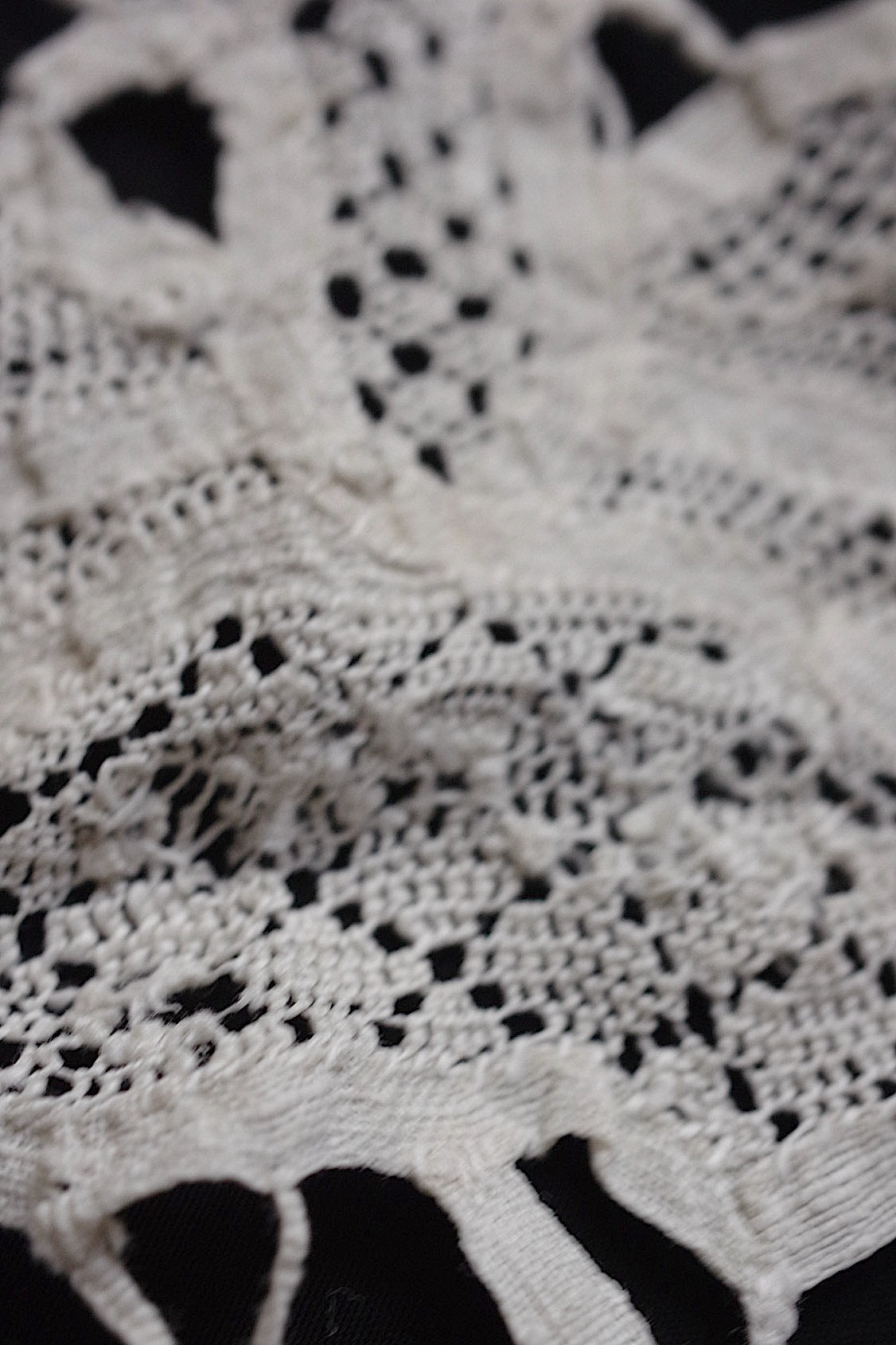 アンティークレース dentelle antique アンティークレース フレミッシュ480cm .FR a l'epoque