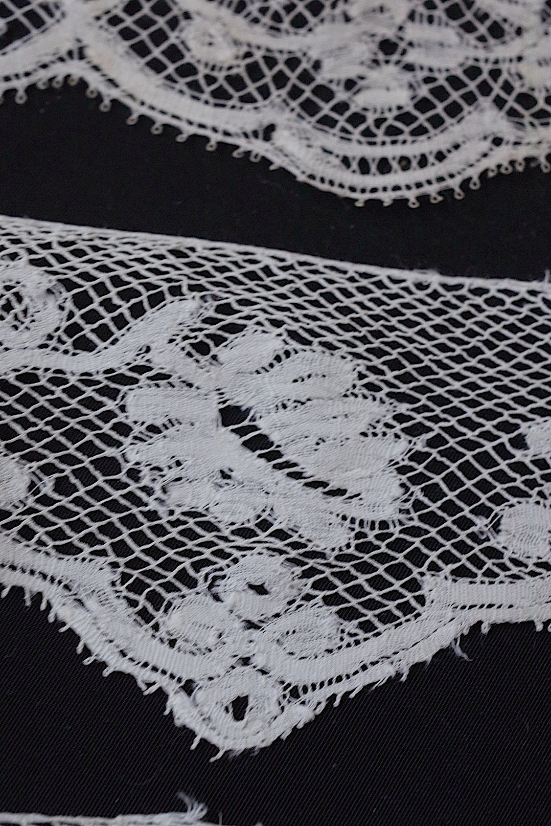 アンティークレースdentelle antique アンティーク 5種 .FR a l'epoque