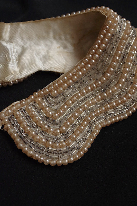 アンティークレースdentelle antique アンティーク襟 2 .FR a l'epoque