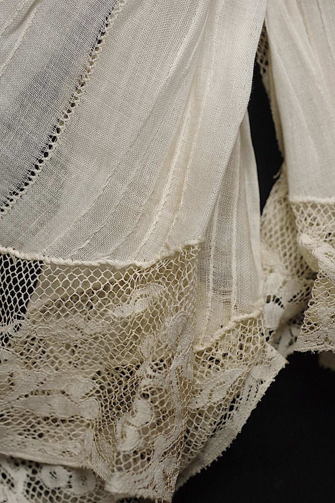 アンティークレース dentelle  antique アンティークレース パーツlot .FR a l'epoque