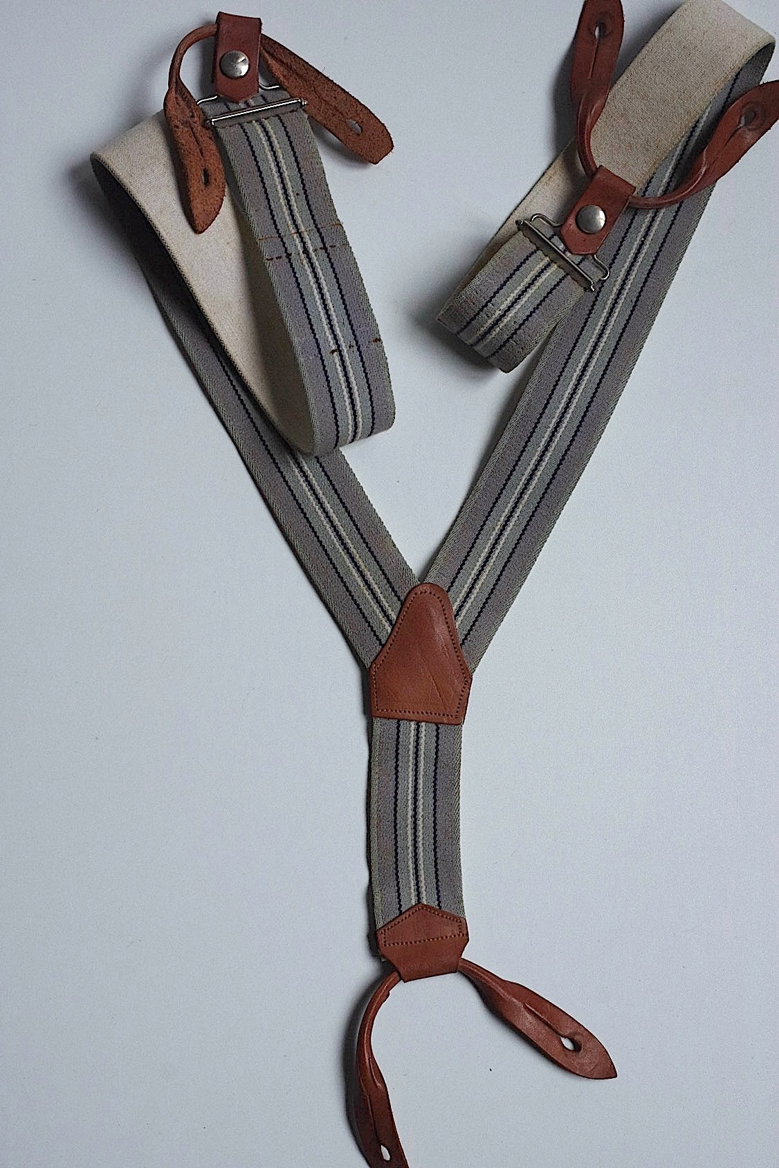 ヴィンテージサスペンダー vintage bretelles 1 .FR a l'epoque