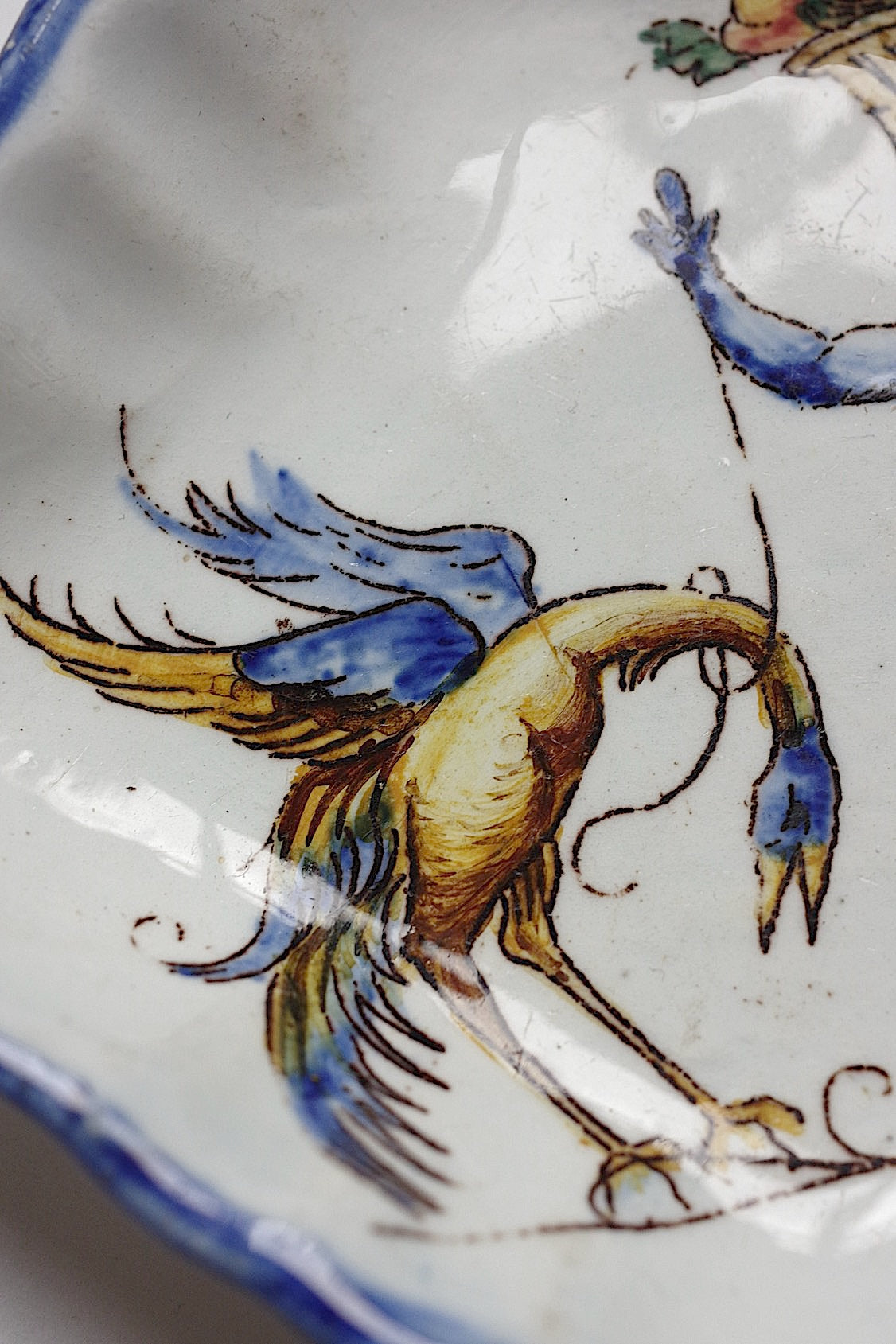 アンティーク雑貨 vide poche アンティークジアン 小皿2 .FR a l'epoque