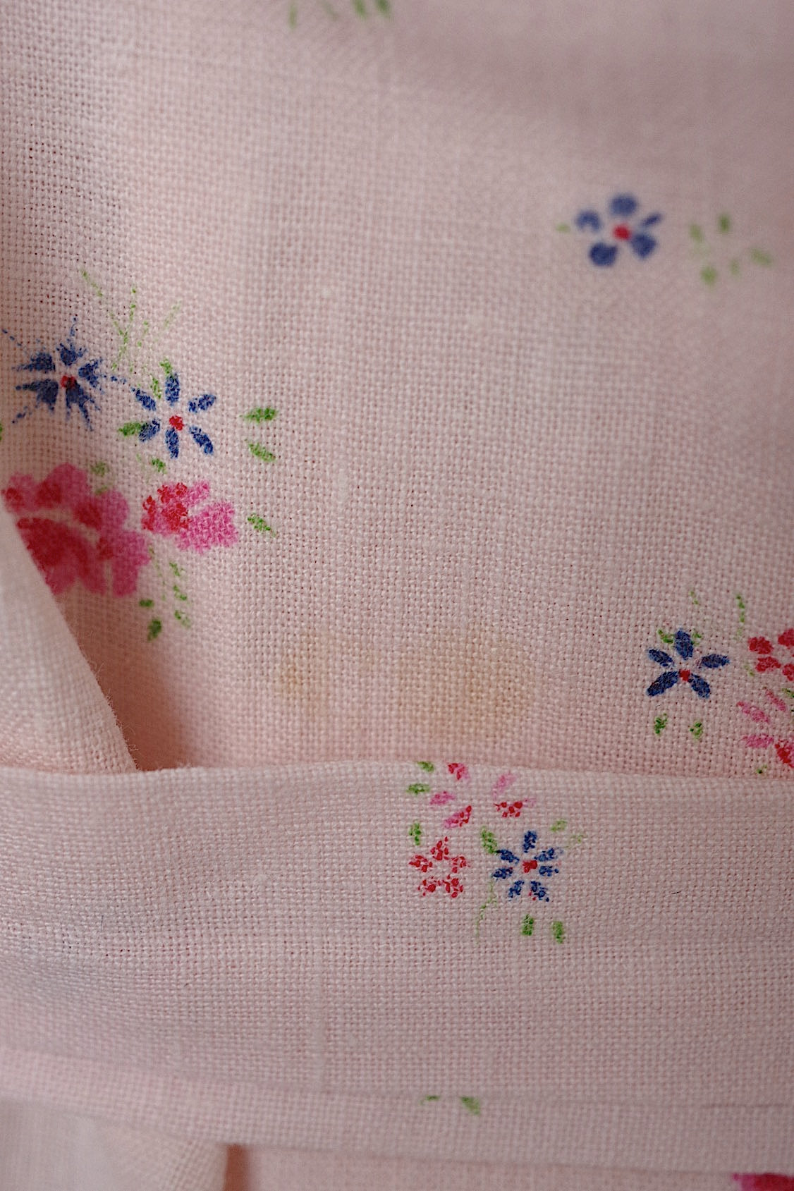 ヴィンテージ古着 vêtement vintage ヴィンテージ花柄ブラウス .FR a l'epoque