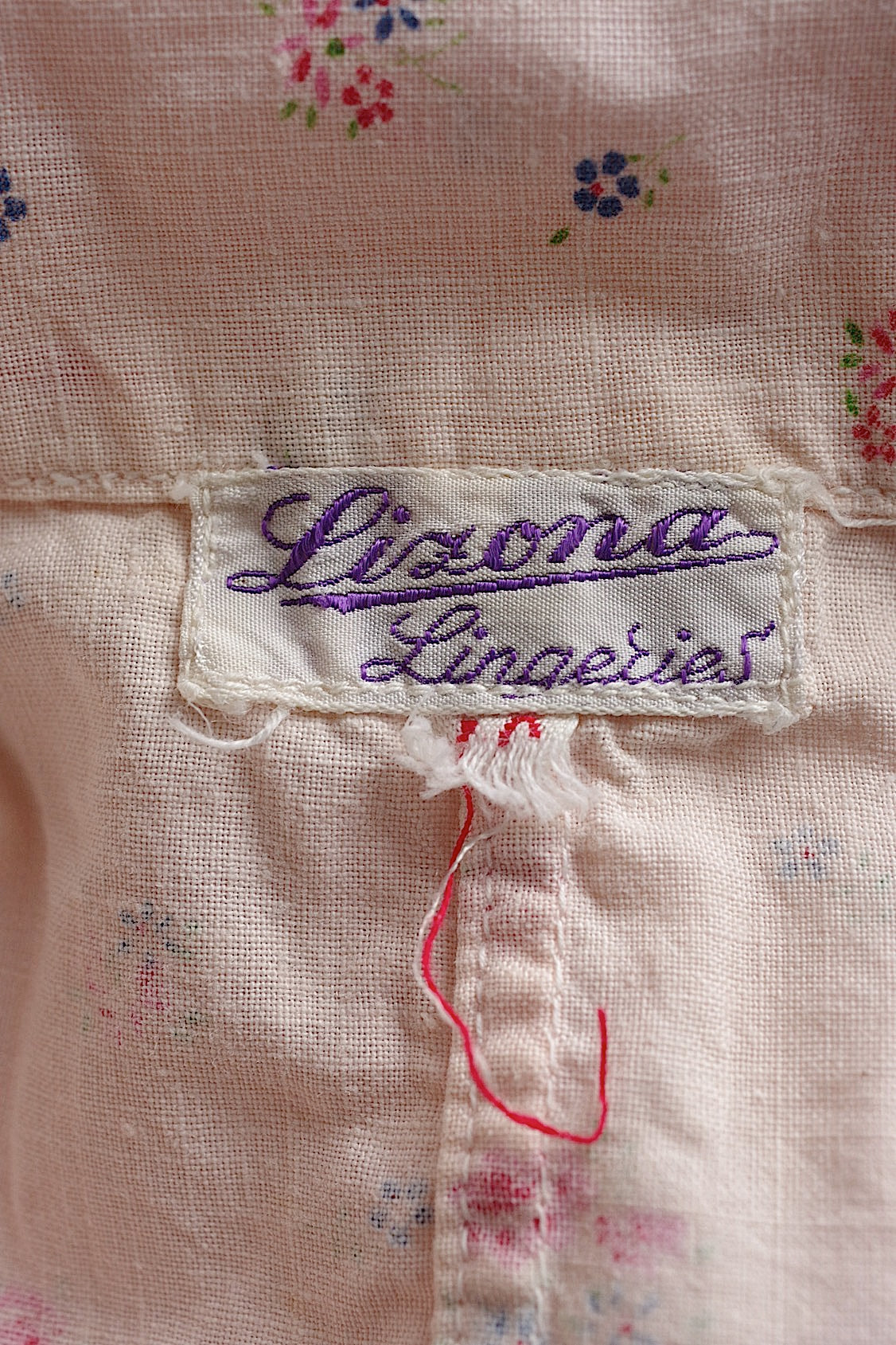 ヴィンテージ古着 vêtement vintage ヴィンテージ花柄ブラウス .FR a l'epoque