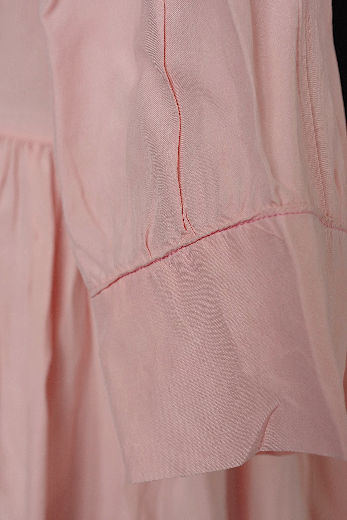 ヴィンテージ古着 vêtement vintage ヴィンテージワンピース サーモンピンク .FR a l'epoque