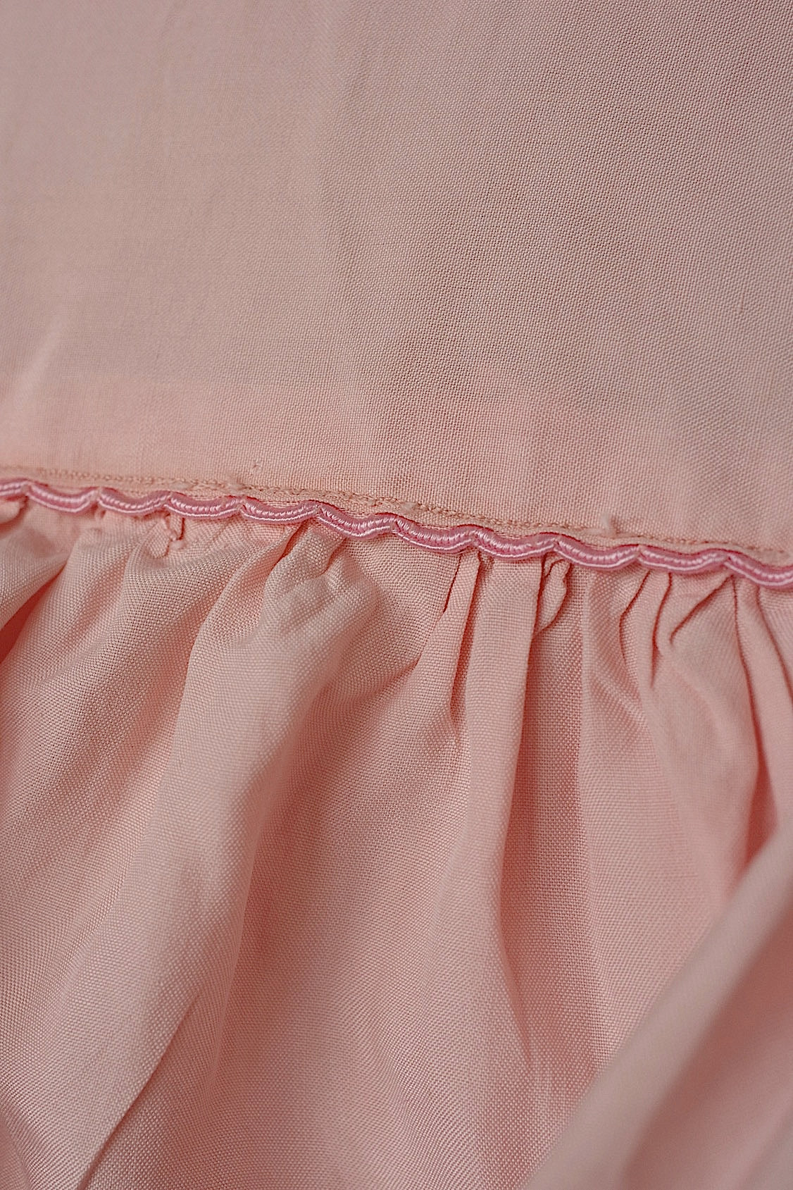 ヴィンテージ古着 vêtement vintage ヴィンテージワンピース サーモンピンク .FR a l'epoque