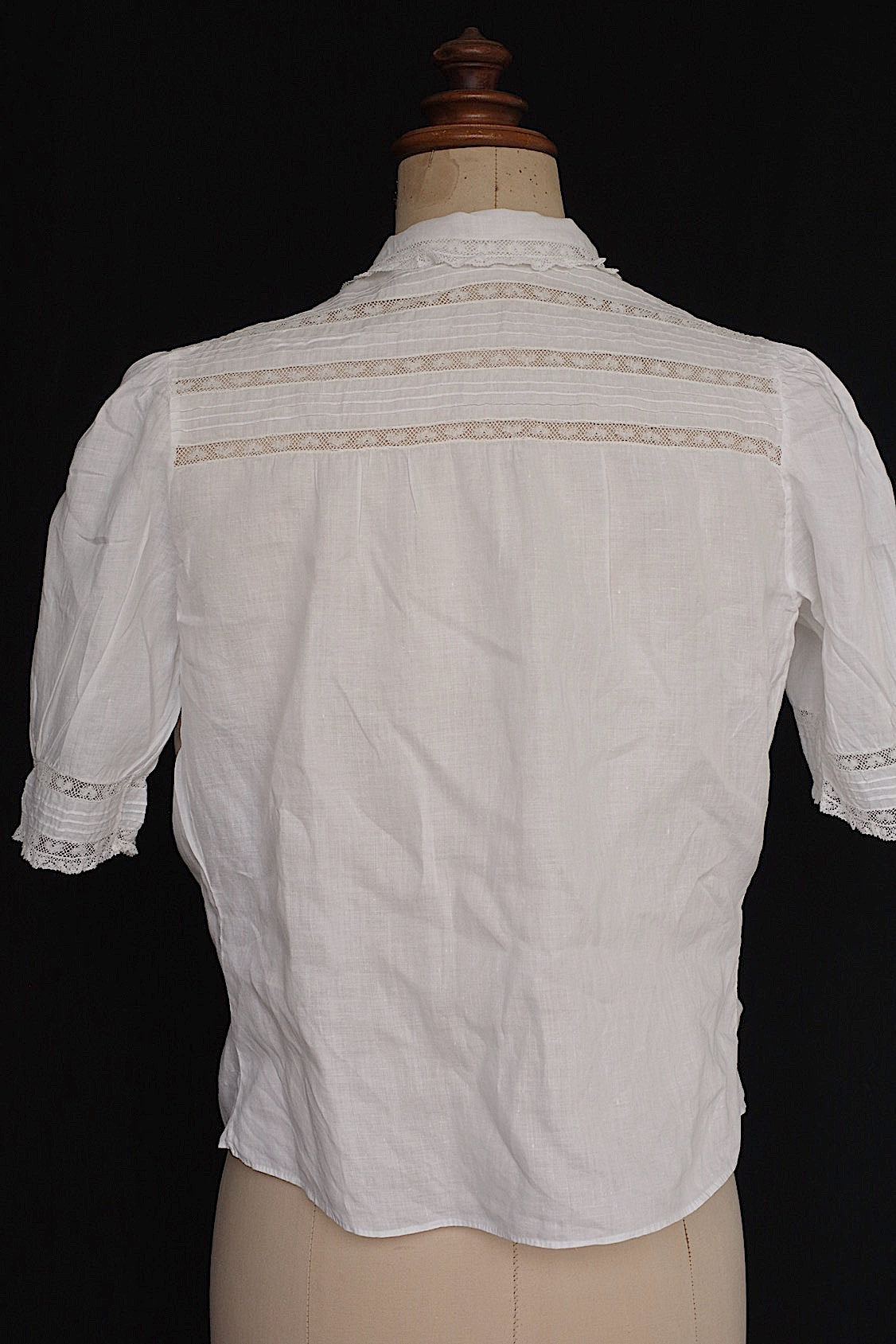 アンティーク古着 vêtement antique アンティークレースブラウス .FR a l'epoque