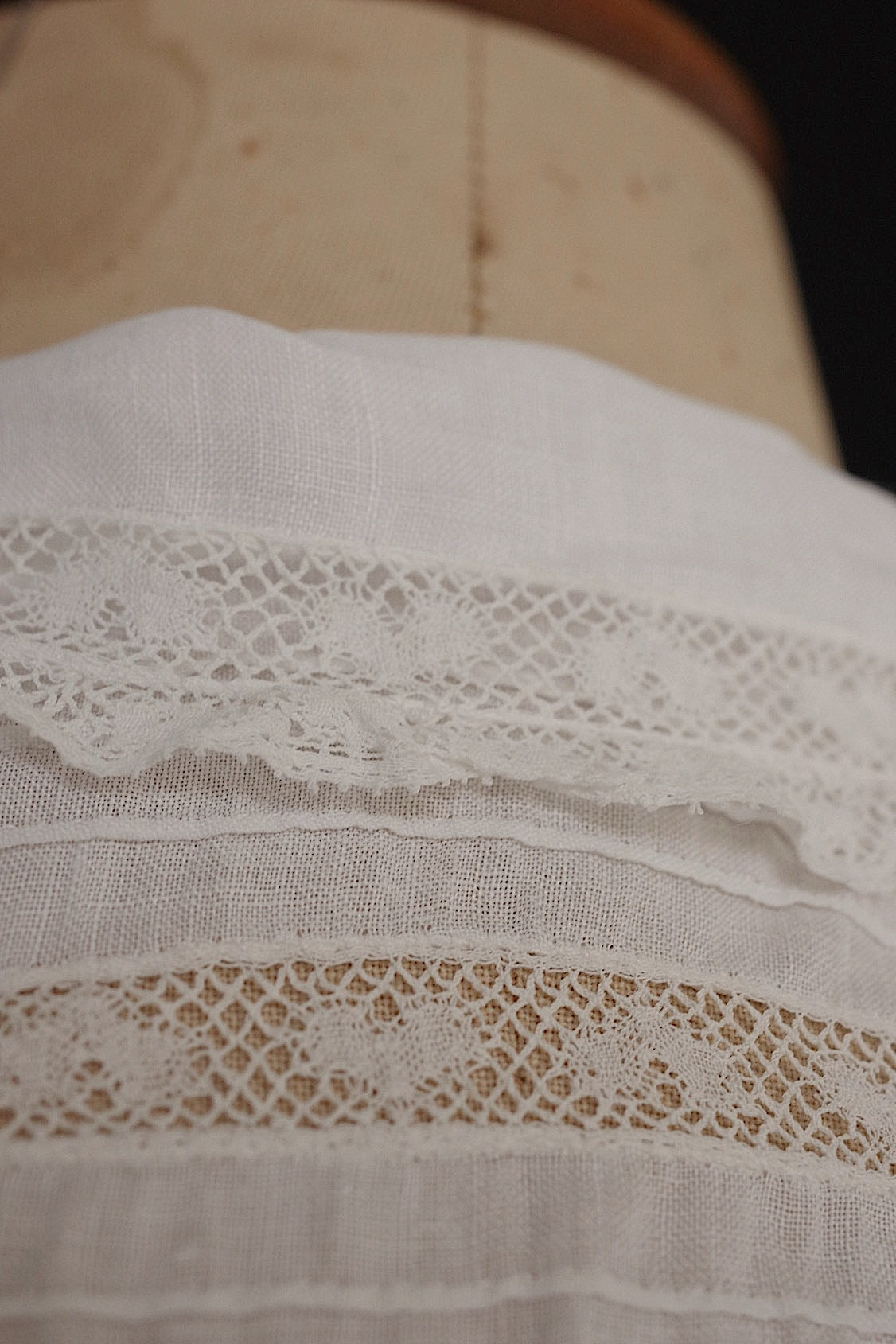 アンティーク古着 vêtement antique アンティークレースブラウス .FR a l'epoque