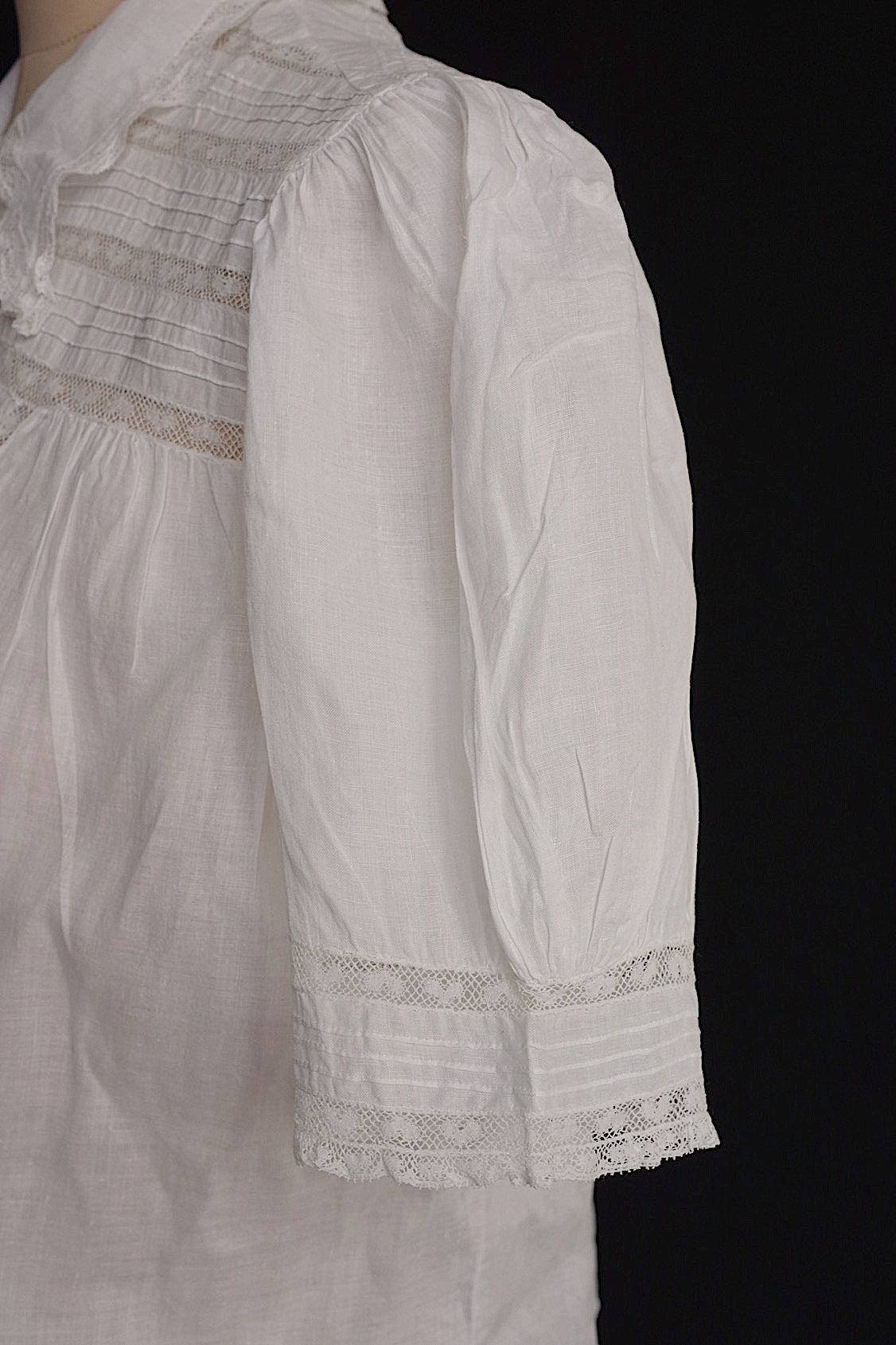 アンティーク古着 vêtement antique アンティークレースブラウス .FR a l'epoque