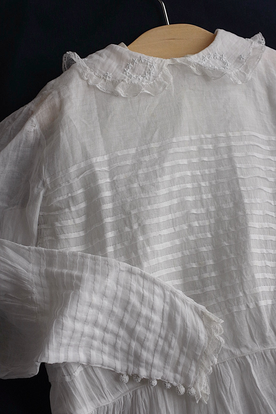 アンティーク子供古着 vêtement antique アンティークコミニョンドレス .FR a l'epoque