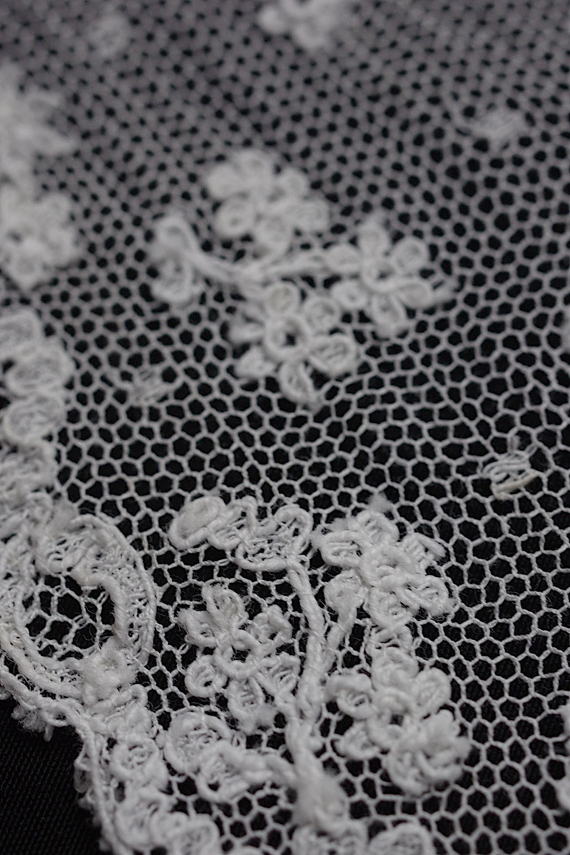 アンティークレース dentelle  antique アンティークレース 2種類 5本 .FR a l'epoque