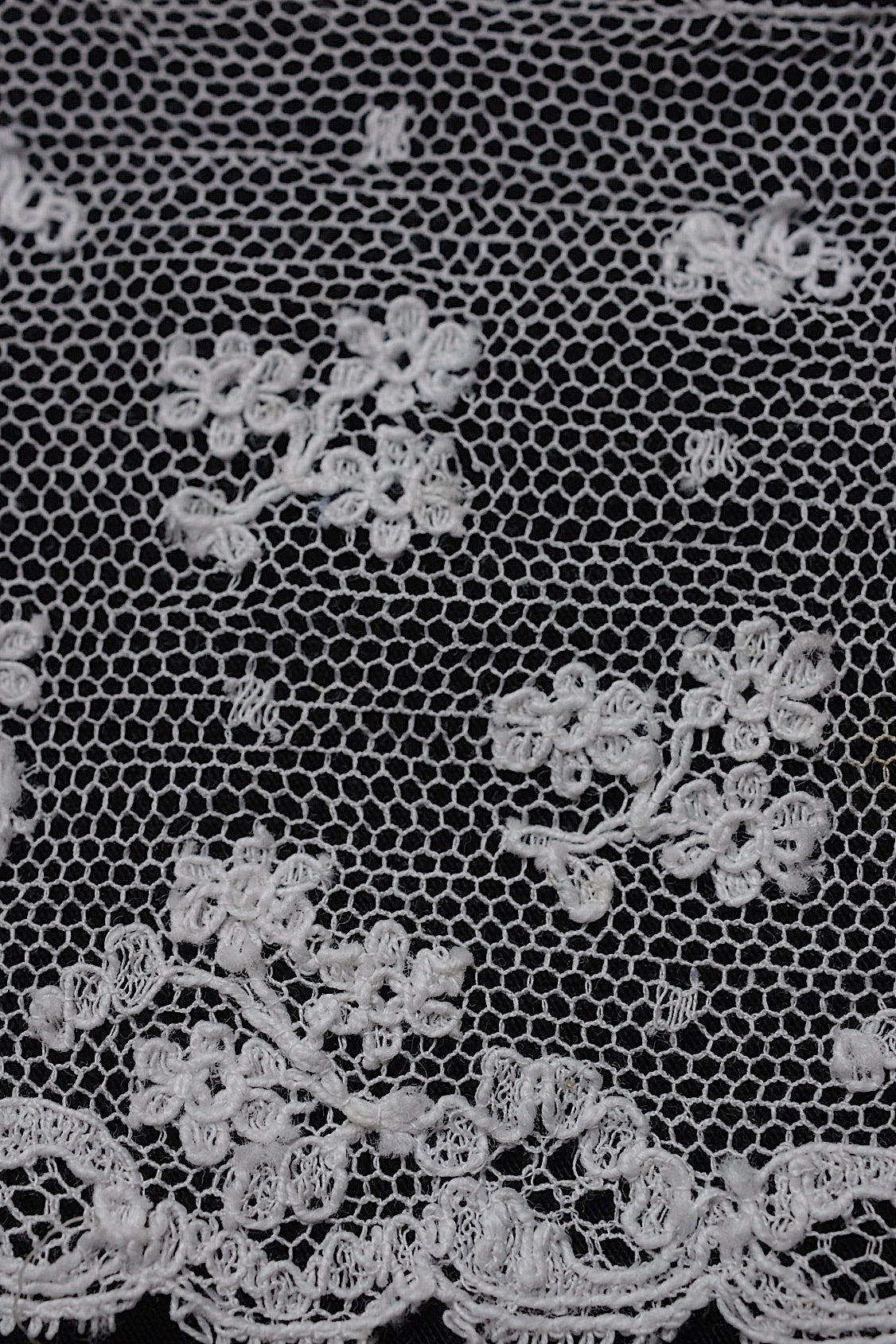 アンティークレース dentelle  antique アンティークレース 2種類 5本 .FR a l'epoque