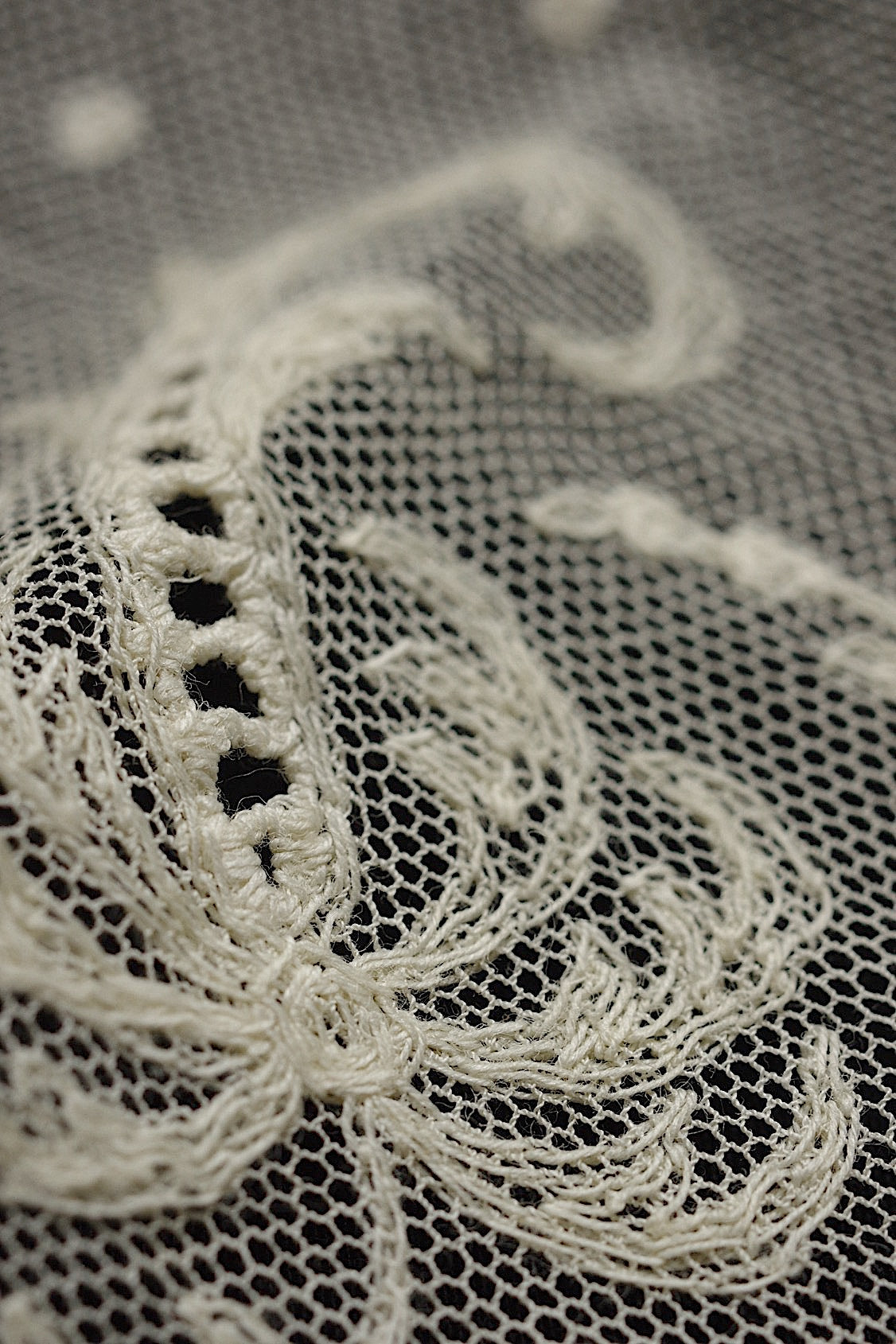 アンティークレース dentelle  antique アンティークレース 2種類 5本 .FR a l'epoque