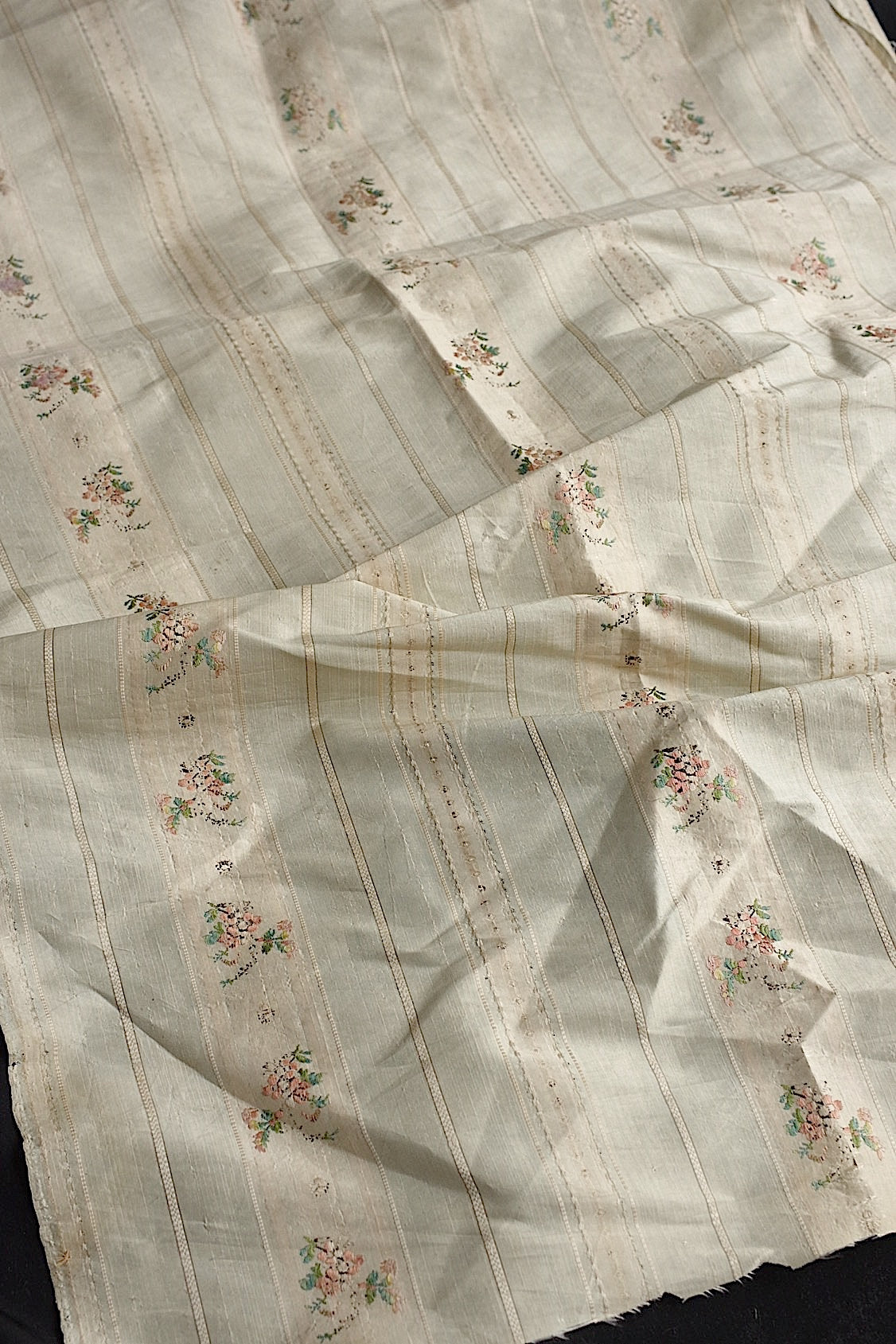 アンティーク生地 tissu antique アンティークシルク生地1 .FR a l'epoque