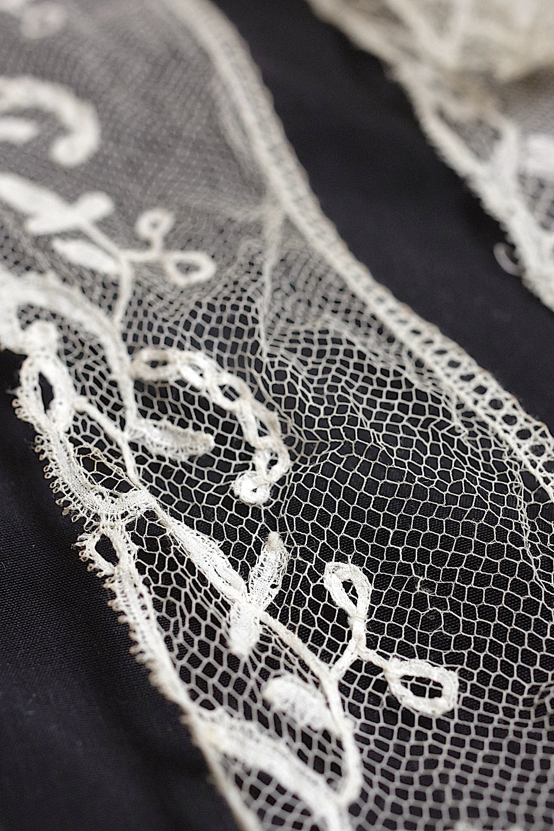 アンティークレース dentelle antique アンティークレース 4本 .FR a l'epoque