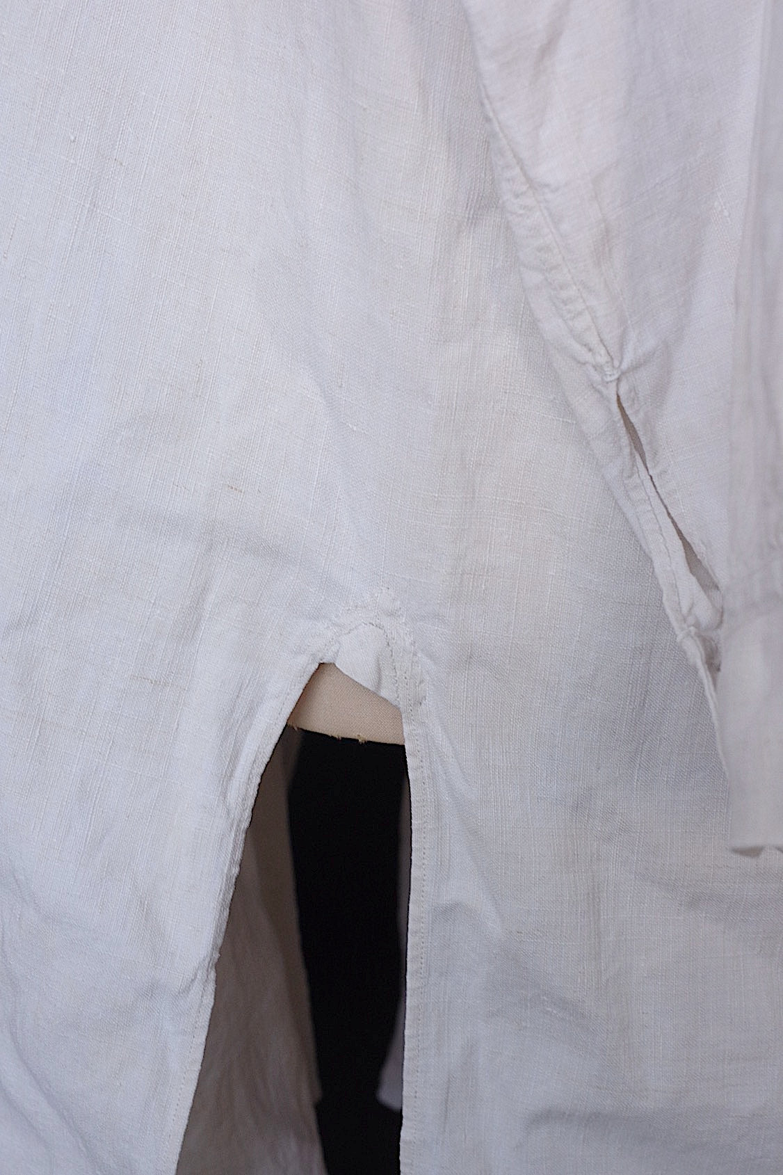 アンティーク古着 vêtement antique アンティークリネンシャツ グランパ .FR a l'epoque